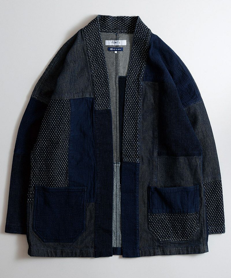 FDMTL(ファンダメンタル)】HAORI JACKET RINSE 羽織ジャケット