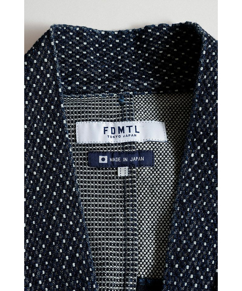 FDMTL(ファンダメンタル)】HAORI JACKET RINSE 羽織ジャケット
