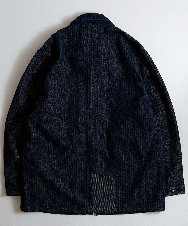 FDMTL カバーオール FDMTL(ファンダメンタル)】COVERALL JACKET RINSE ジャケット