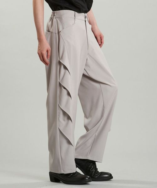 30%OFF【NO ID.(ノーアイディー)】ﾁｪﾝｼﾞﾝｸﾞﾜｲﾄﾞﾄﾗｳｻﾞｰｽﾞ パンツ(856006-209P)