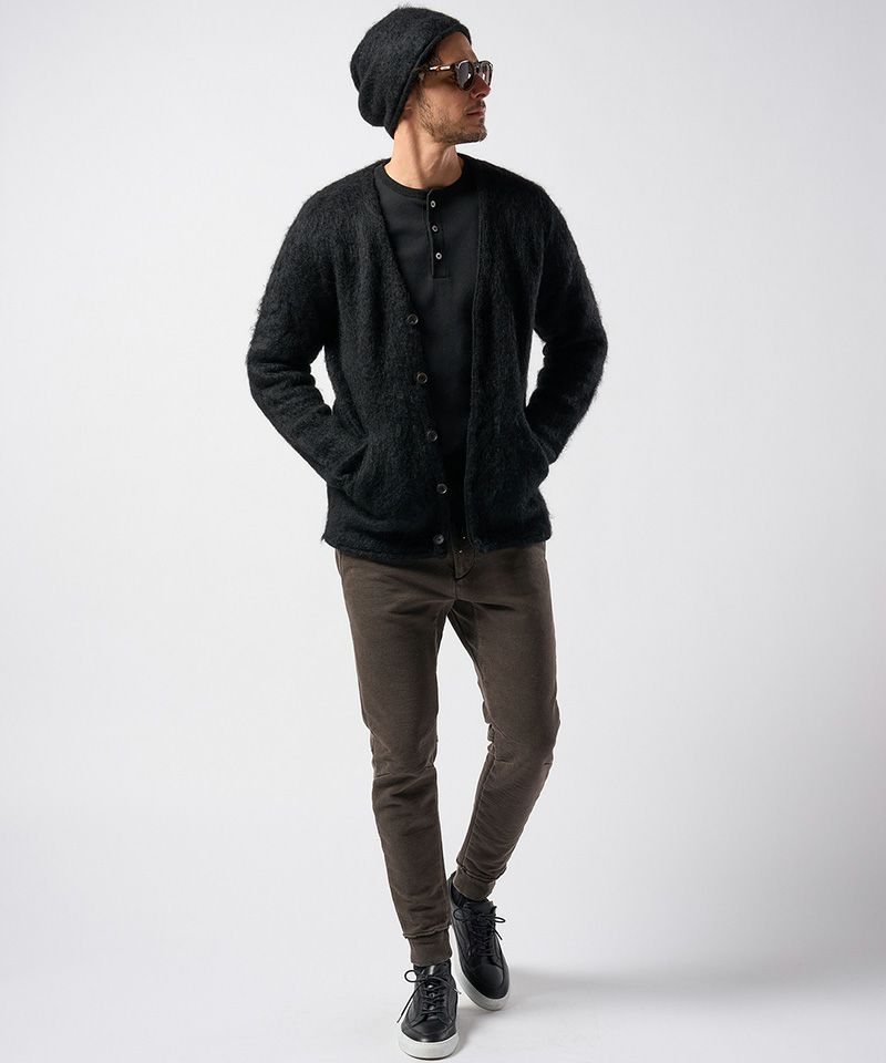 wjk】【予約販売10月下旬～11月上旬入荷】mohair shaggy knit