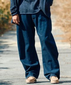 wjk】【予約販売8月上旬～中旬入荷】wide banana denim (OW