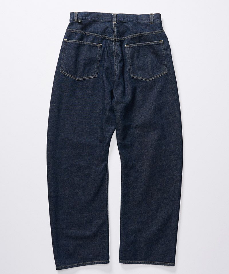 wjk】【予約販売8月上旬～中旬入荷】wide banana denim (OW
