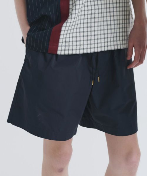 50%OFF【CULLNI(クルニ)】Silk Blend Taffeta Easy Short Pant ショートパンツ(25-SS-012C)