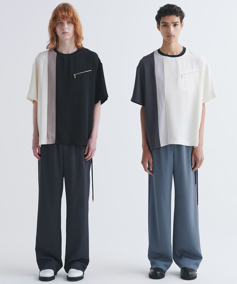 CULLNI 22-SS-033　フラップポケットレイヤードプルオーバー　L CULLNI（クルニ）の「22-SS-037 レイヤードプルオーバー