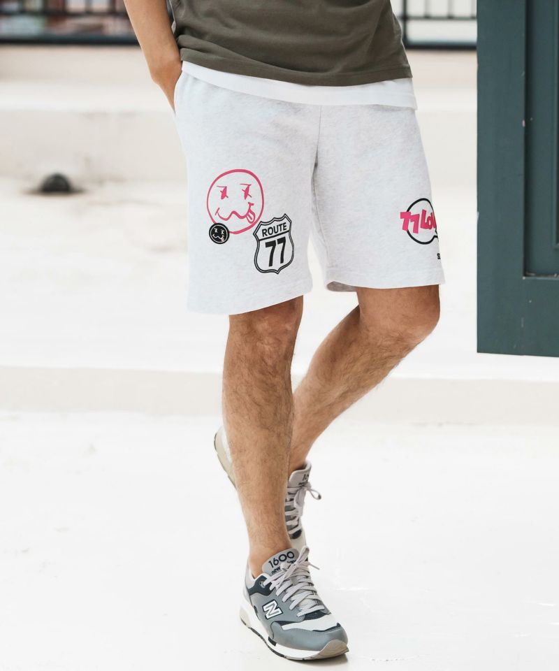 「高評価！」注目のレビュ seventy seven(セブンティセブン)】middle onz sweat short スノーボード