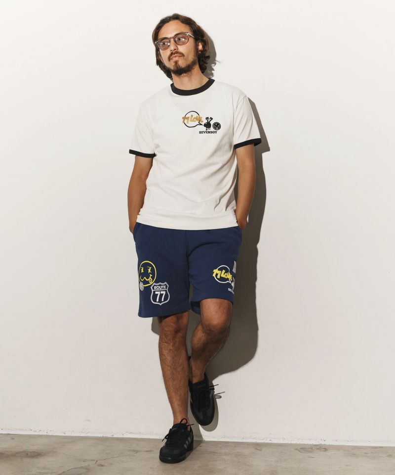 seventy seven(セブンティセブン)】middle onz sweat short