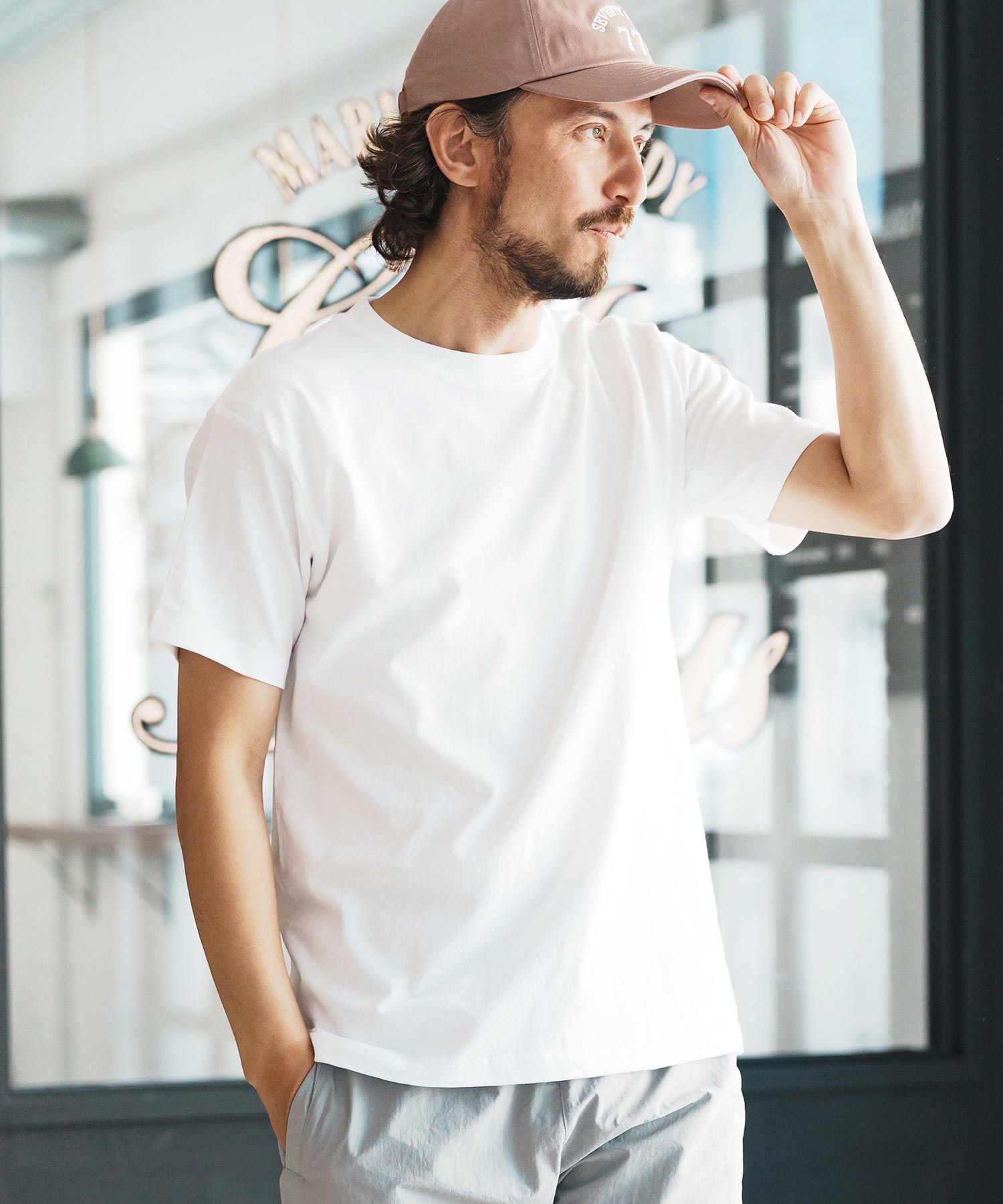 seventy seven(セブンティセブン)】middle onz S-S t-shirts (77label