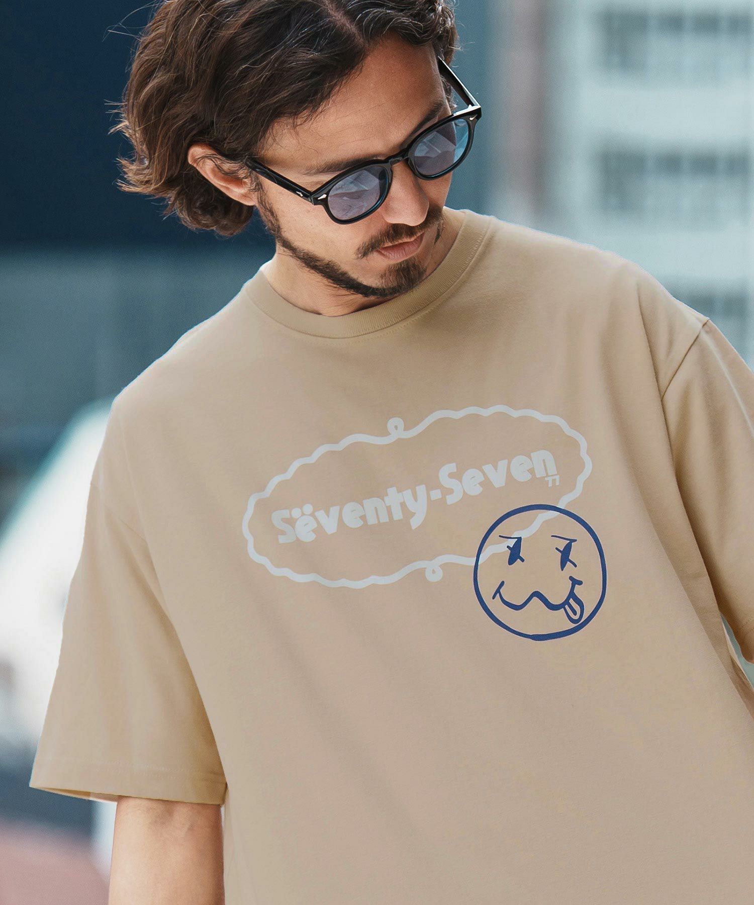 seventy seven(セブンティセブン)】middle onz over size S-S t-shirts