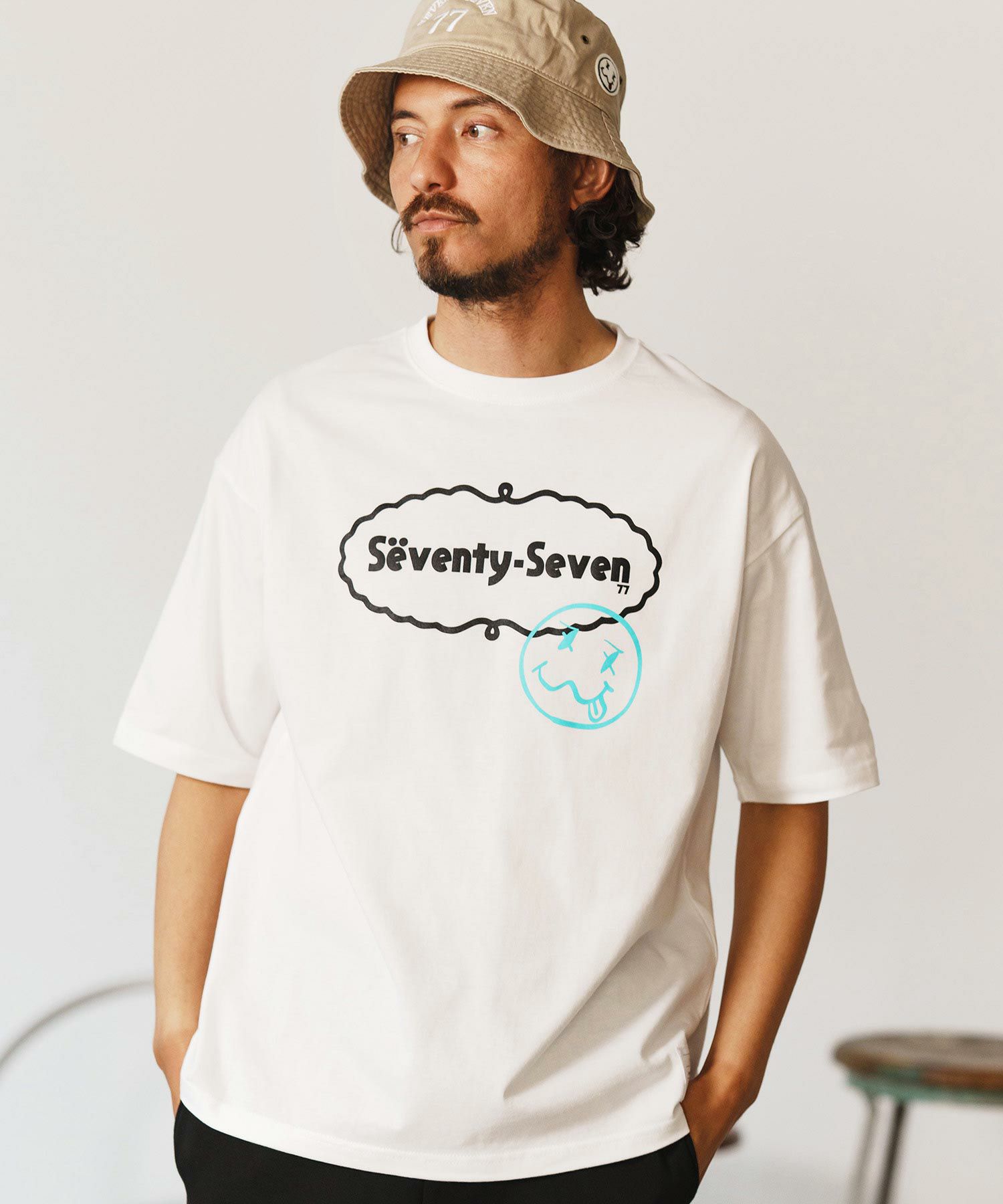 seventy seven(セブンティセブン)】middle onz over size S-S t-shirts