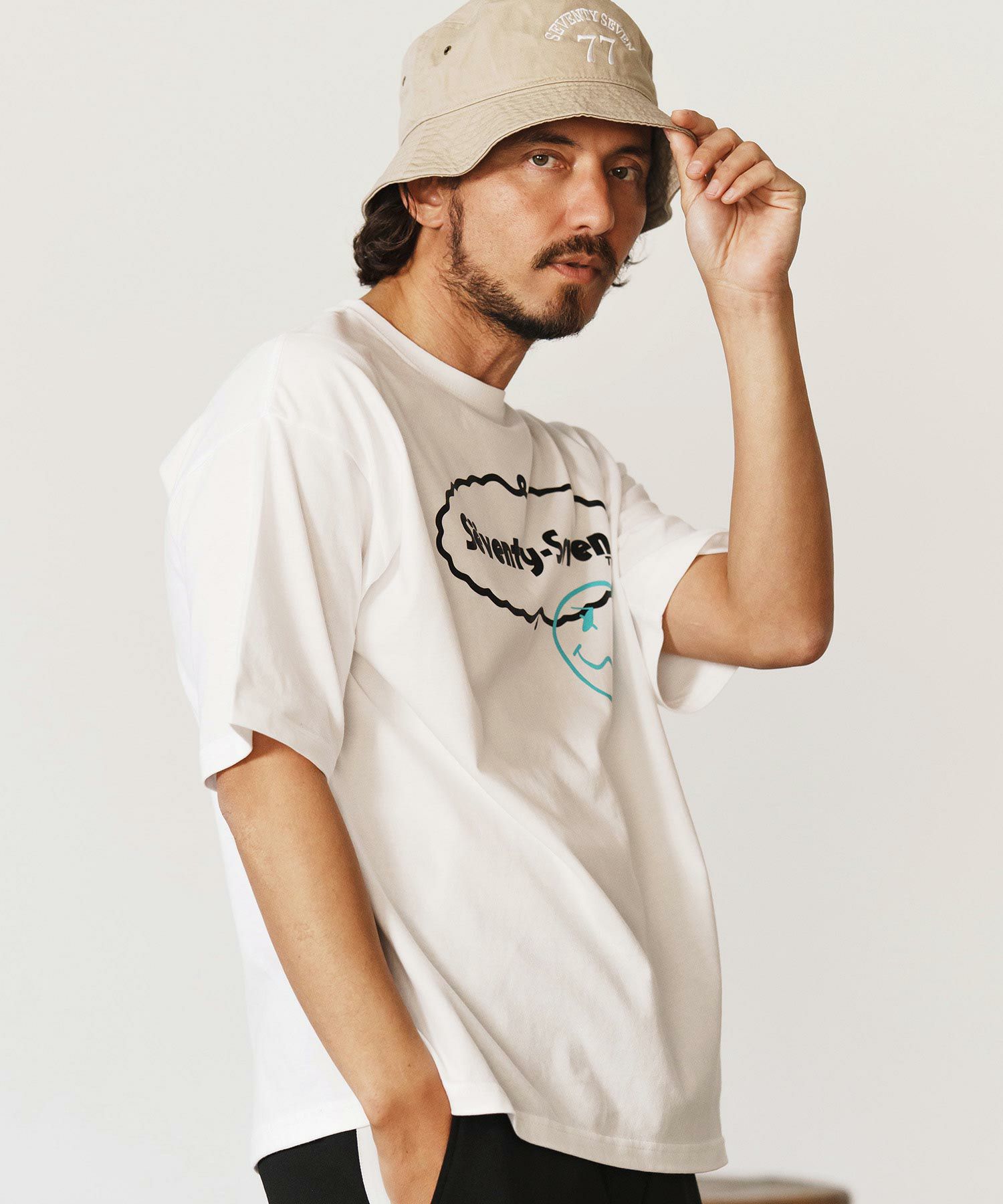 seventy seven(セブンティセブン)】middle onz over size S-S t-shirts