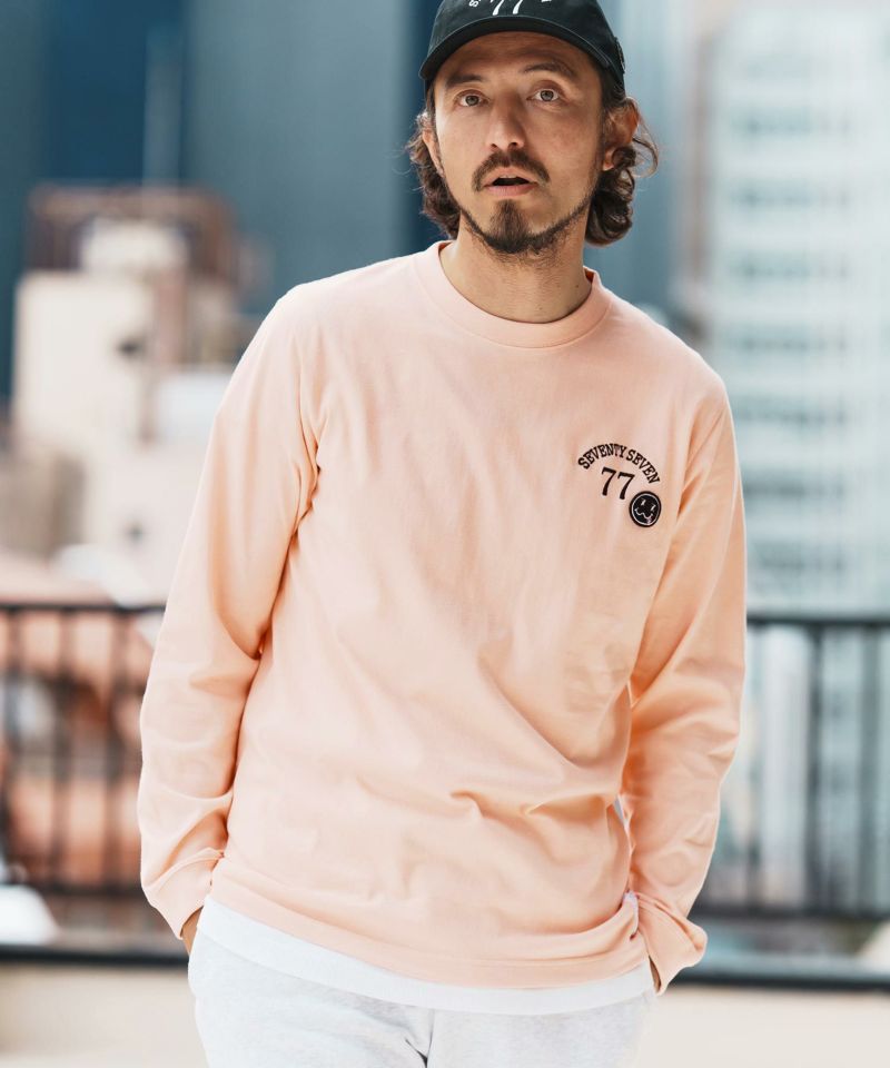 ロンT 刺繍ロンT(M ホワイト): トップス｜Right-on公式オンラインショップ