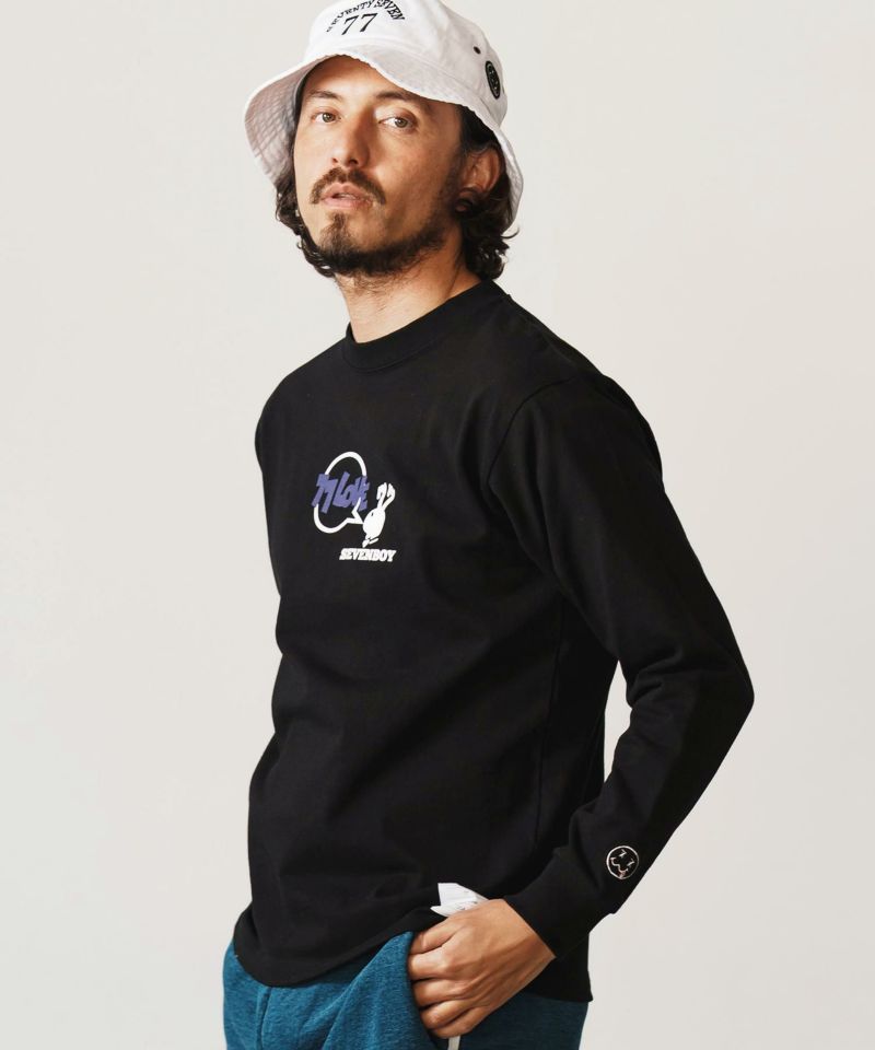 seventy seven(セブンティセブン)】heavy onz USA cotton L-S t-shirts