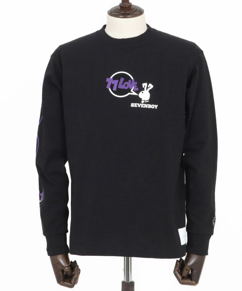 seventy seven(セブンティセブン)】heavy onz USA cotton L-S t-shirts