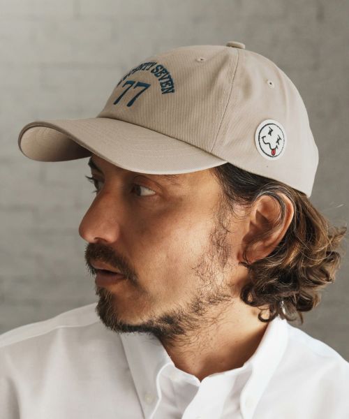 【seventy seven(セブンティセブン)】【予約販売6月上旬～中旬入荷予定】embroidery 6 panel cap (77arch) キャップ(7725S340)