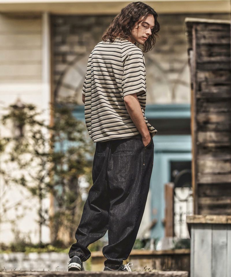 デニム　バルーンパンツ　カンビオ 楽天市場】【CAMBIO(カンビオ)】Diamond Quilted Denim Balloon Pants