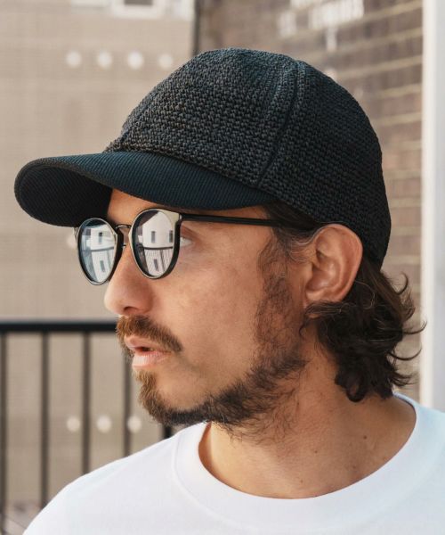 【CAMBIO(カンビオ)】Combination Baseball Like Cap ベースボール風キャップ(NF-251-BO004)