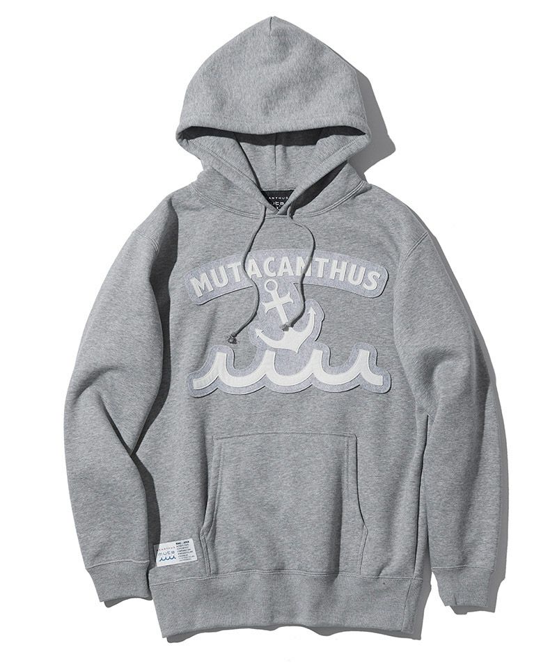 ACANTHUS(アカンサス)】muta Big Embroidered Patch Hooded