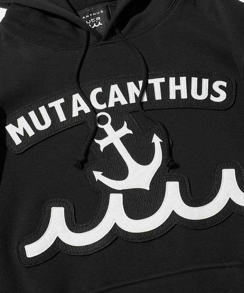 ACANTHUS(アカンサス)】muta Big Embroidered Patch Hooded
