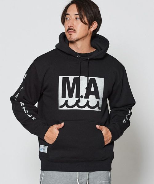 【ACANTHUS(アカンサス)】【予約販売8月中旬～下旬入荷】muta MA Logo Hooded Sweatshirts プルオーバーパーカー(MA2537)