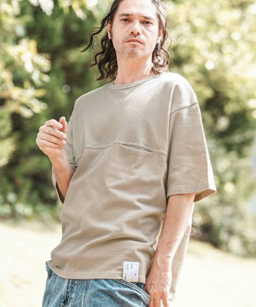 【CAMBIO(カンビオ)】【予約販売6月中旬～下旬入荷】 KANOKO MINI URAKE Cut sew ミニ裏毛カットソー(PF-251-015)