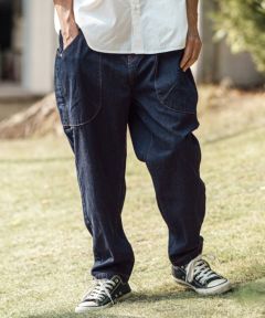 CAMBIO 【CAMBIO(カンビオ)】Stretch TR Denim Balloon Pants