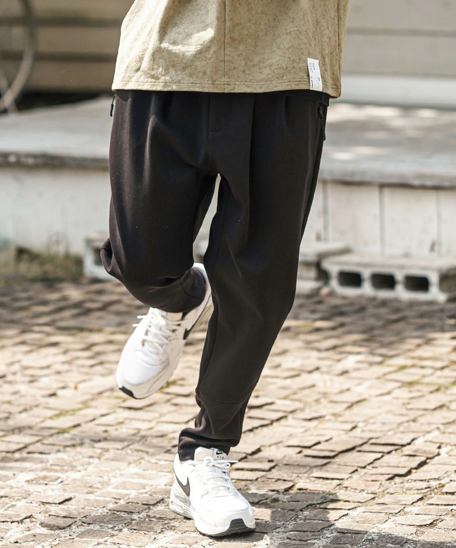 CAMBIO(カンビオ)】裾裏レオパードダンボールパンツ(HLCM0189