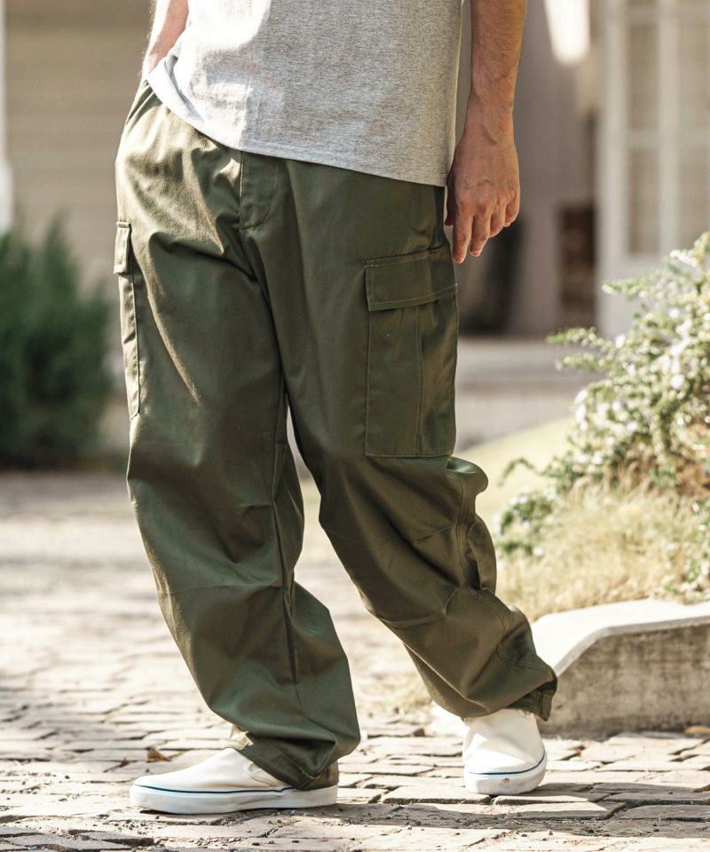 CAMBIO(カンビオ)】Fleece Lining Stretch Twill Ankle Cargo