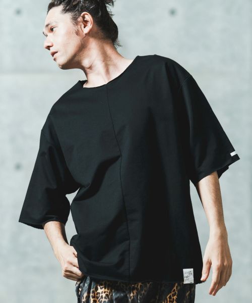 【GLIMCLAP(グリムクラップ)】【予約販売5月上旬～中旬入荷】 Boxy silhouette T-shirt Tシャツ(18-020-gls-cf)