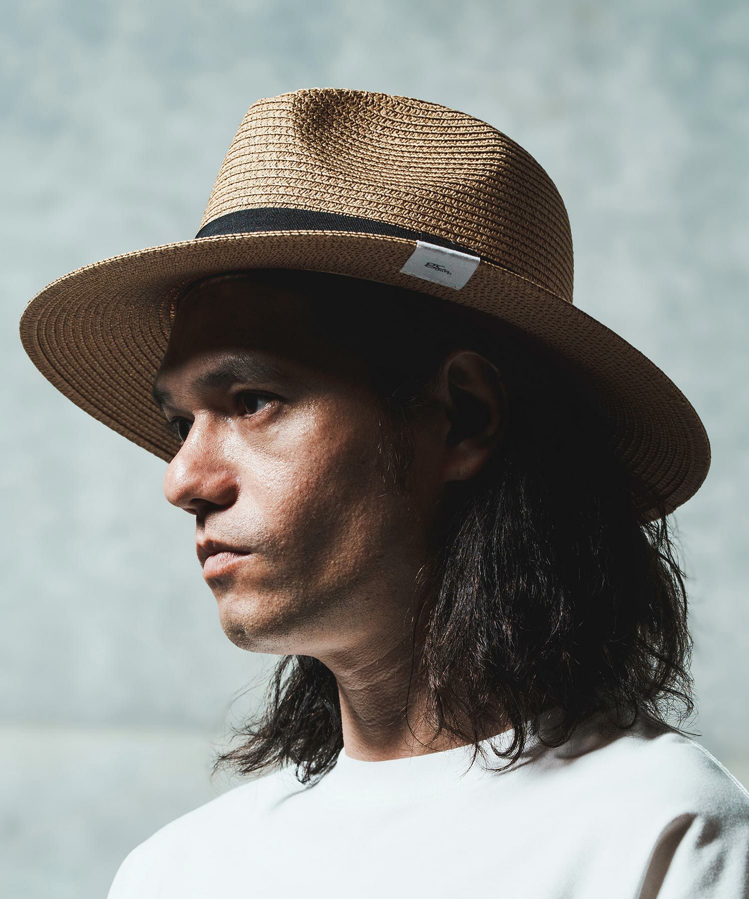 GLIMCLAP(グリムクラップ)】 Wide brim straw hat ストローハット(18