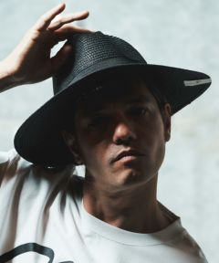 GLIMCLAP(グリムクラップ)】 Wide brim straw hat ストローハット(18