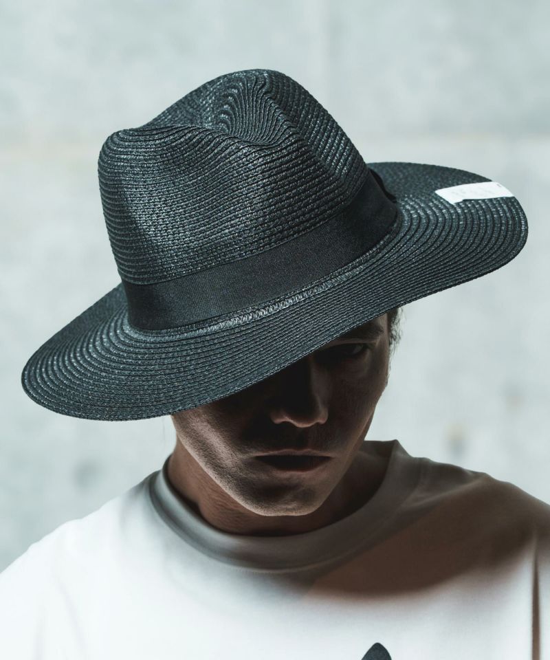 GLIMCLAP(グリムクラップ)】 Wide brim straw hat ストロー