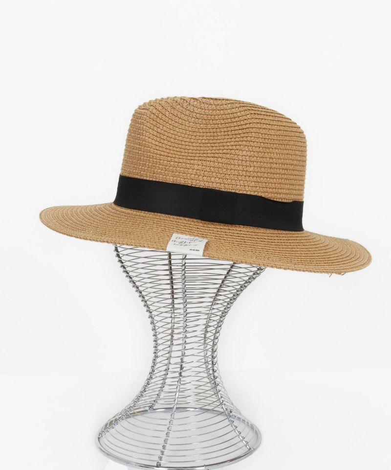 GLIMCLAP(グリムクラップ)】 Wide brim straw hat ストロー