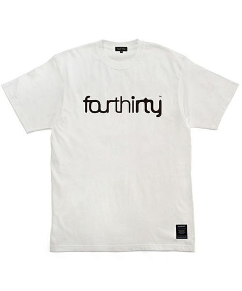 【430(フォーサーティ)】【予約販売5月下旬～6月上旬入荷】 LOGO ICON  S-S TEE Tシャツ(25-136)