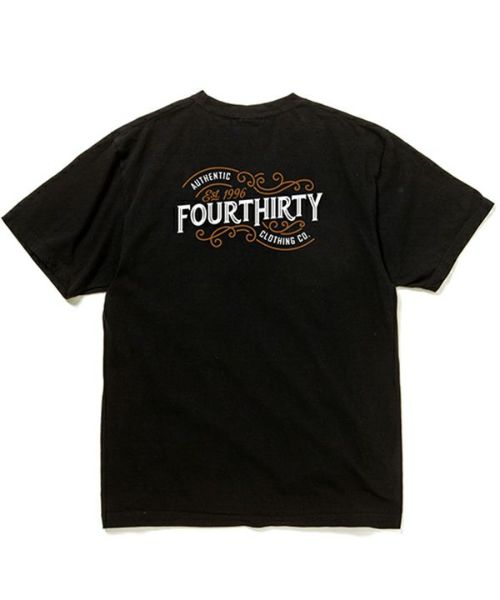 【430(フォーサーティ)】AC  S-S TEE Tシャツ(25-132)