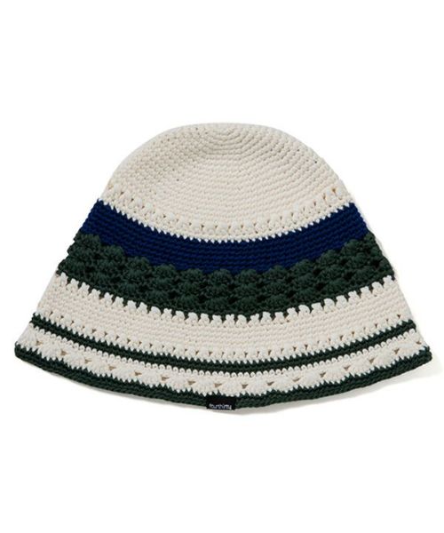 【430(フォーサーティ)】KNIT LINE HAT ニットハット(25-102)