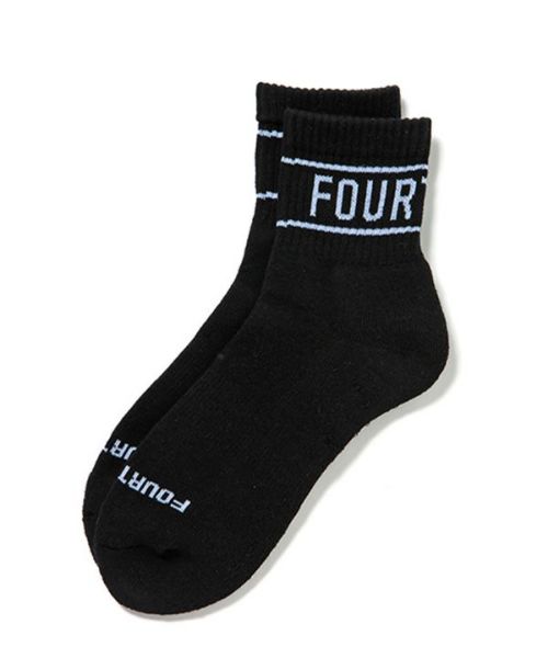 【430(フォーサーティ)】CM LOGO MID SOX ミドルソックス(25-052)