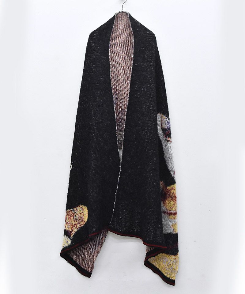 STOF(ストフ)】STAR MOHAIR KNIT BLANKET ニットブランケット