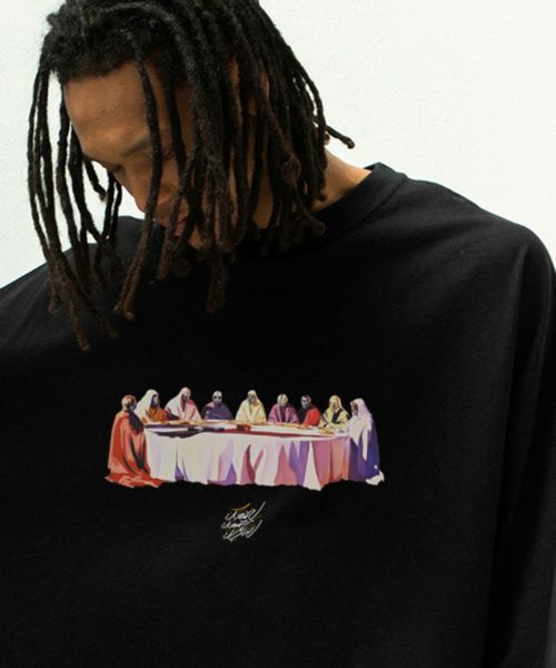 【STOF(ストフ)】【予約販売8月中旬～下旬入荷】GALAXY DIALOGUE L-S T-SHIRT ロングスリーブTシャツ(SF25AW-20A)