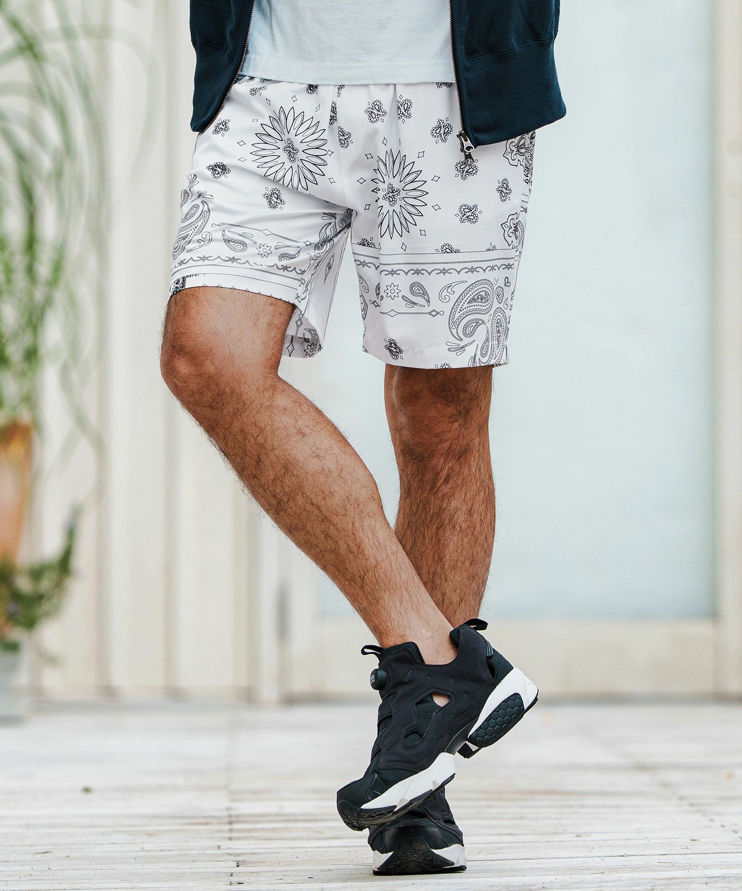 white x BK pattern