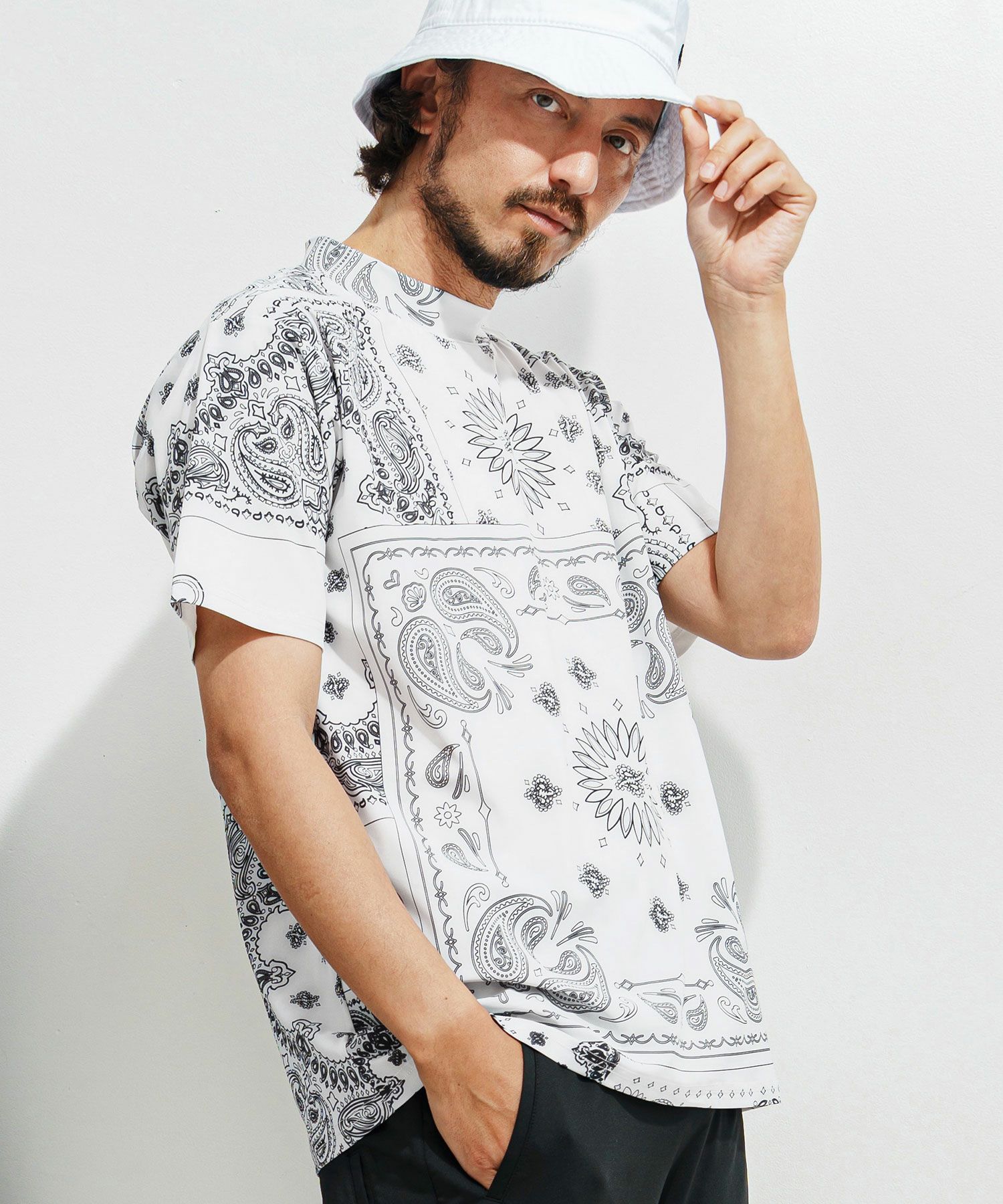 white x BK pattern