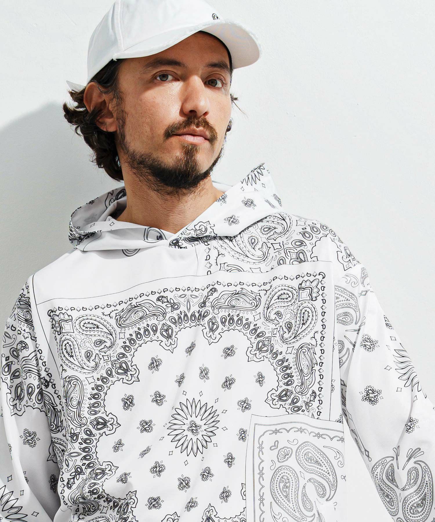 white x BK pattern