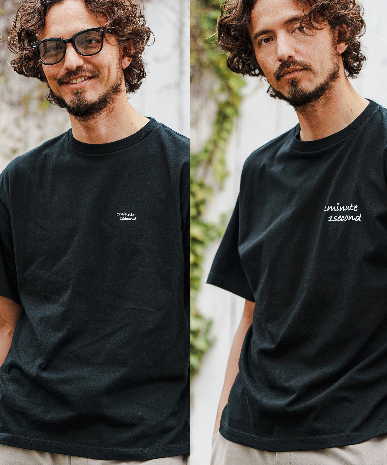 black x white