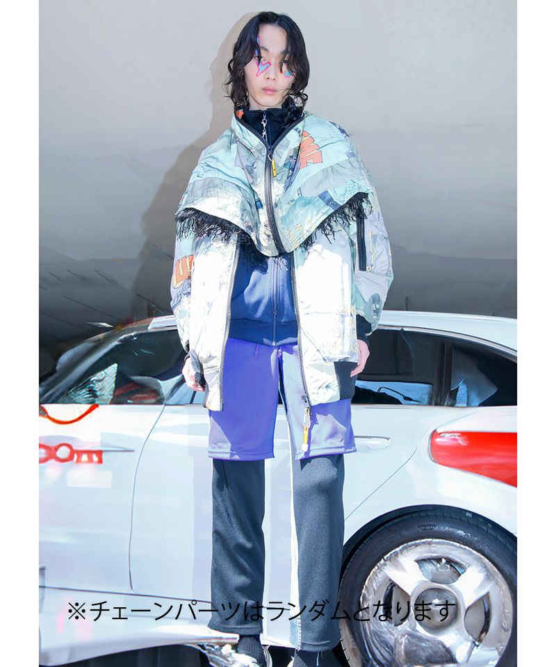 BODYSONG.(ボディソング)】GRADIENT TRACKJ F25 トラックジャケット