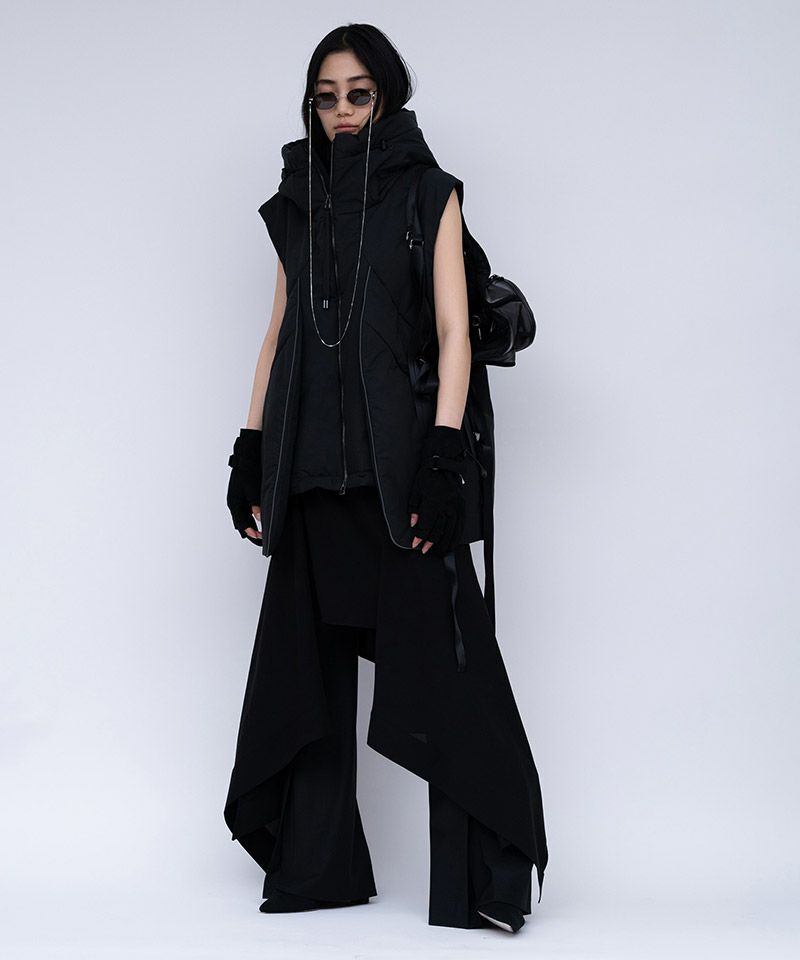 【パトラさん専用】ベスト HATRA(ハトラ)】Lay Puf Vest ベスト(OU04-25fw) | CAMBIO カンビオ