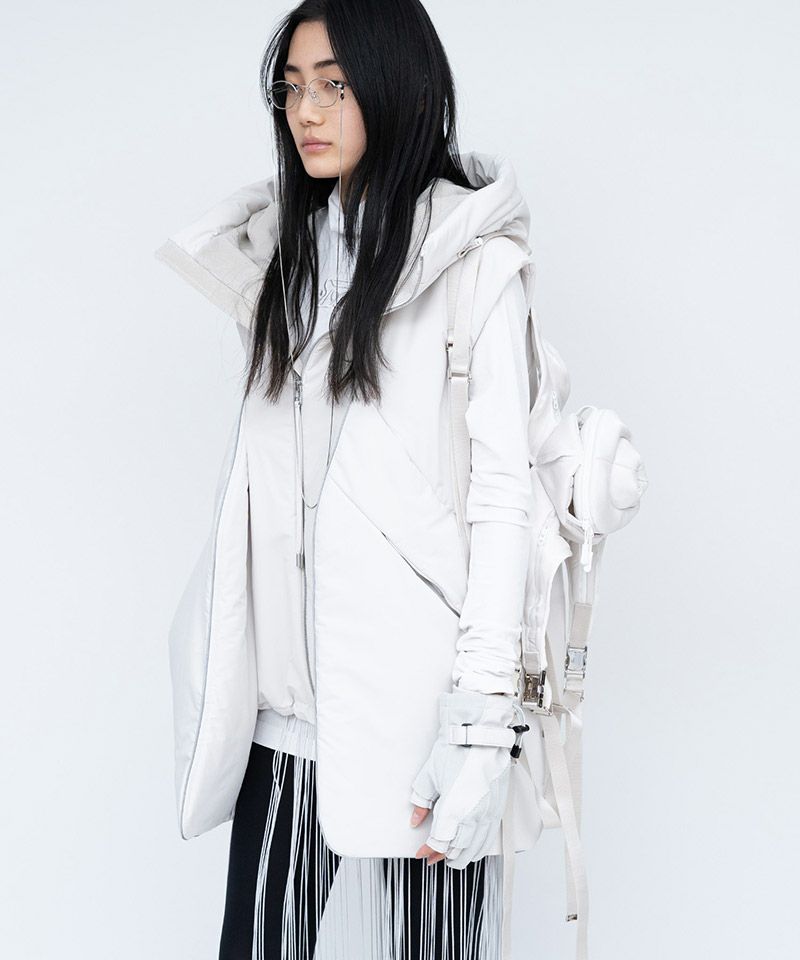 【パトラさん専用】ベスト HATRA(ハトラ)】Lay Puf Vest ベスト(OU04-25fw) | CAMBIO カンビオ