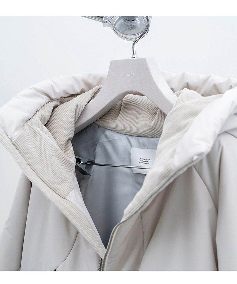 ハトラHATRA Cell Quilt Baleine Jacket size1 HATRA Cell Quilt Baleine Jacket 白 size1 HATRA Cell Quilt Baleine
