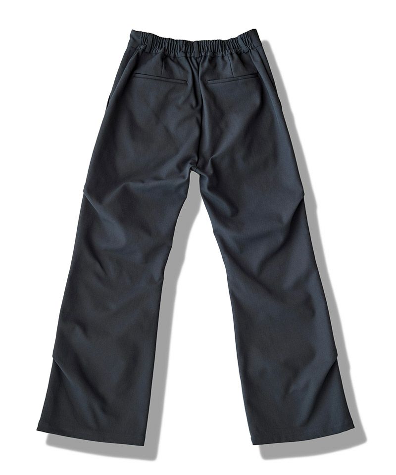 NO ID.(ノーアイディー)】ﾘﾍﾞｯﾄﾜｲﾄﾞﾚｯｸﾞﾄﾗｳｻﾞｰｽﾞ パンツ(856006-235P