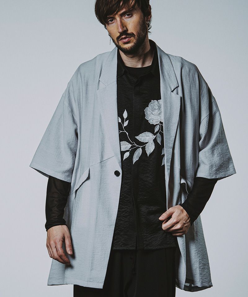 まっし～出品 20%OFF【NO ID.(ノーアイディー)】ｴﾝﾌﾞﾛｲﾀﾞﾘｰBIG-SH シャツ