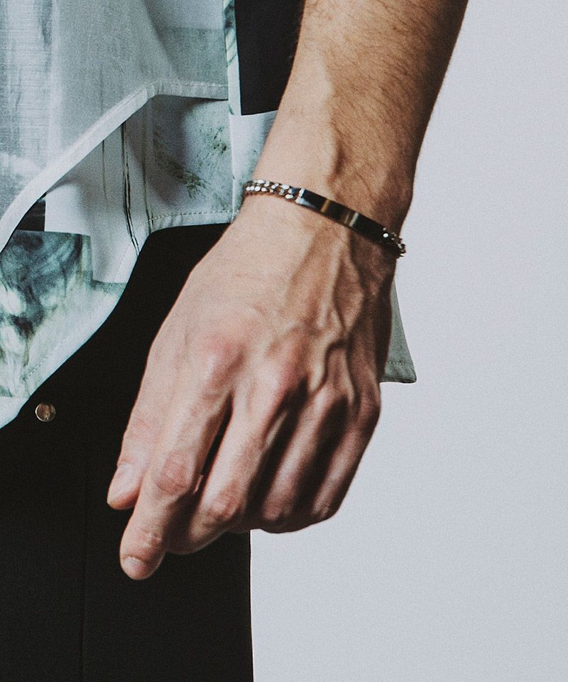 20%OFF【NO ID.(ノーアイディー)】ﾌﾗｯﾄﾘﾝｸﾁｪｰﾝIDﾌﾞﾚｽﾚｯﾄ(856170-238A